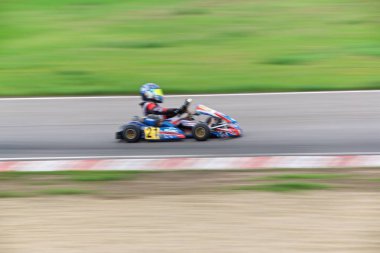 Karting genç pilotların Rekabet