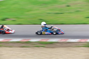 Karting genç pilotların Rekabet