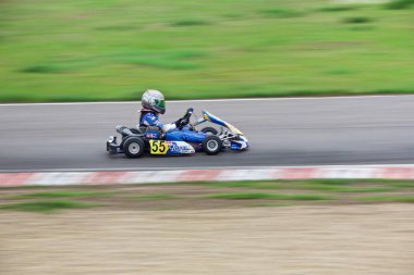 Karting genç pilotların Rekabet