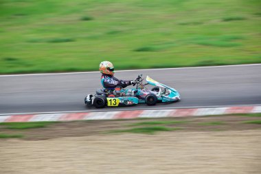 Karting genç pilotların Rekabet