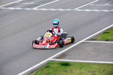 Karting genç pilotların Rekabet