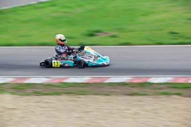 Karting genç pilotların Rekabet