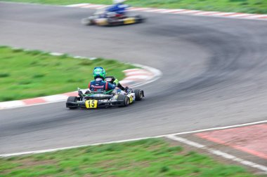 Karting genç pilotların Rekabet
