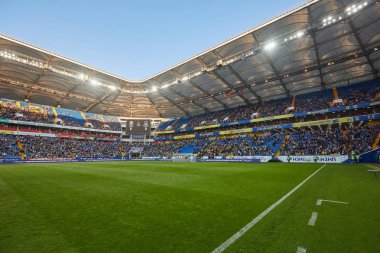 Maç sırasında Rostov Arena stadyumu