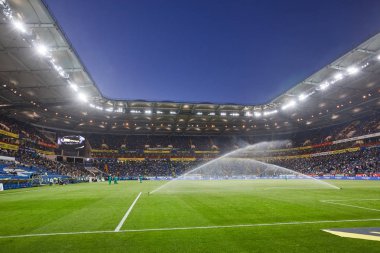 Maç sırasında Rostov Arena stadyumu