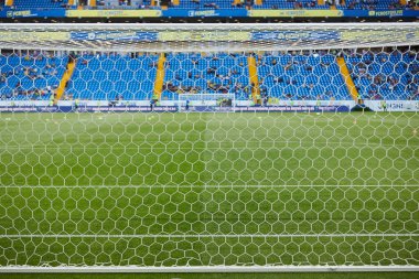 Maç sırasında Rostov Arena stadyumunda futbol kapısı net