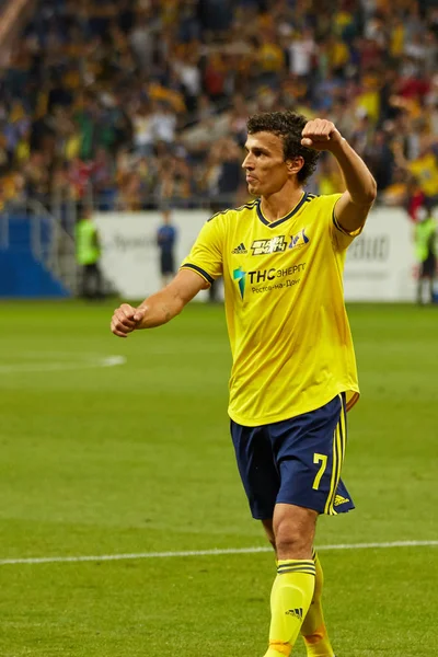 Roman Eremenko del FC Rostov celebra después de anotar el — Foto de Stock