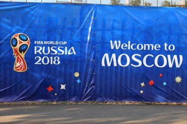  Moskova, Rusya - 26 Haziran 2018: Luzhniki Stadı'nda Rusya 2018 Dünya Kupası oyunu