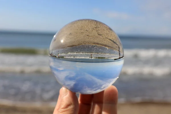 Coast Sea Glass Ball — Stock Photo, Image