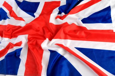 Büyük Britan bayrağı yakın çekim