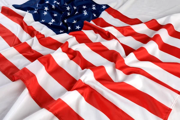 Nahaufnahme der amerikanischen Flagge — Stockfoto