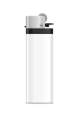 Lighter on a white background. Vector illustration. clipart