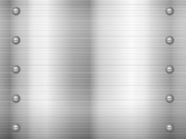 Metal levha ile oluşturulmuş arka plan. Vektör illüstrasyonu.