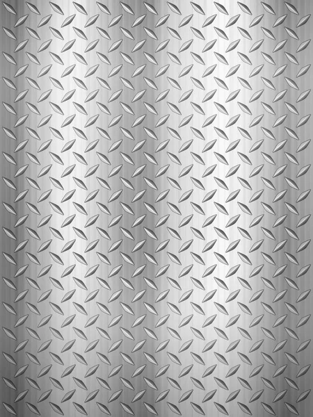 Diamond Sheet Metal Texture Background Vector Illustration — Stock Vector
