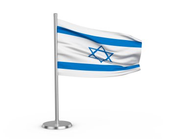 Bayrak İsrail çırparak