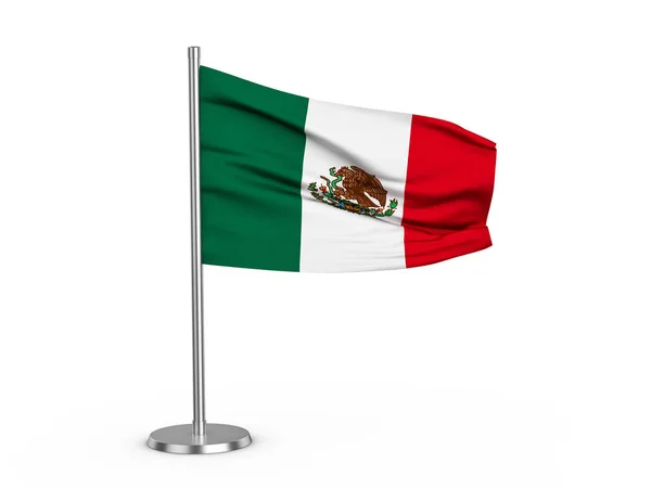 Flapping flag México —  Fotos de Stock