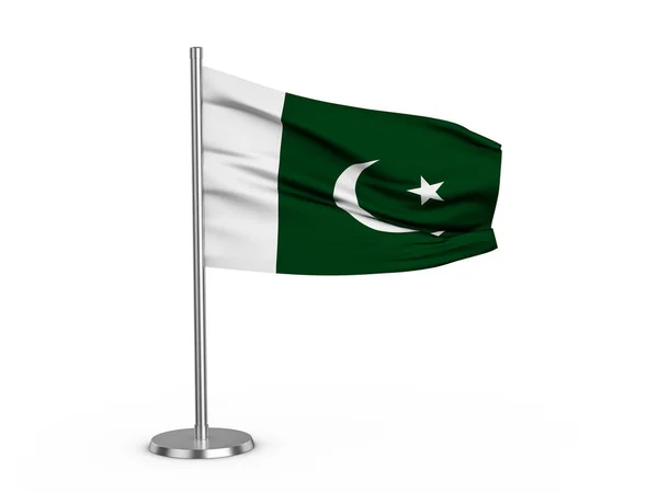 Bandiera battente Pakistan — Foto Stock