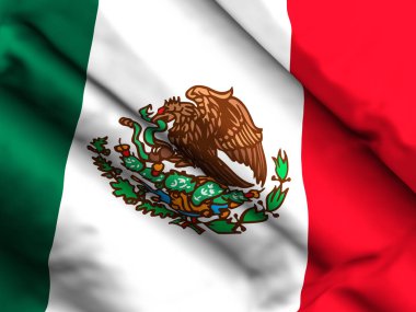 Meksika bayrağı arka plan