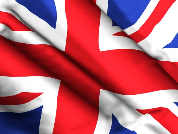 Velká Británie vlajka pozadí — Stock fotografie