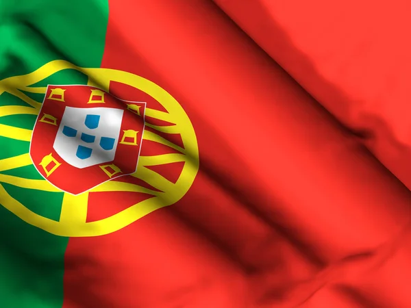 Portugal flag background — Stock Photo, Image