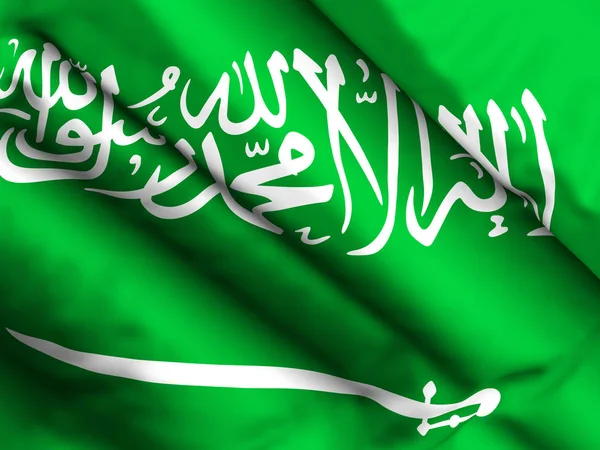 Latar belakang bendera Arab Saudi — Stok Foto