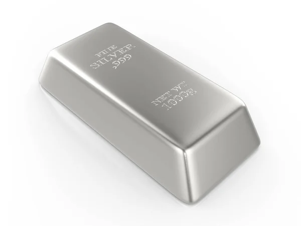 Silver bar — Stockfoto