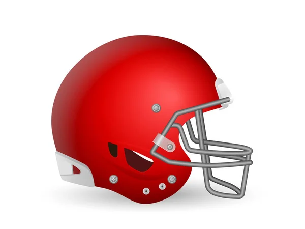 Football helmet — Stock Vector