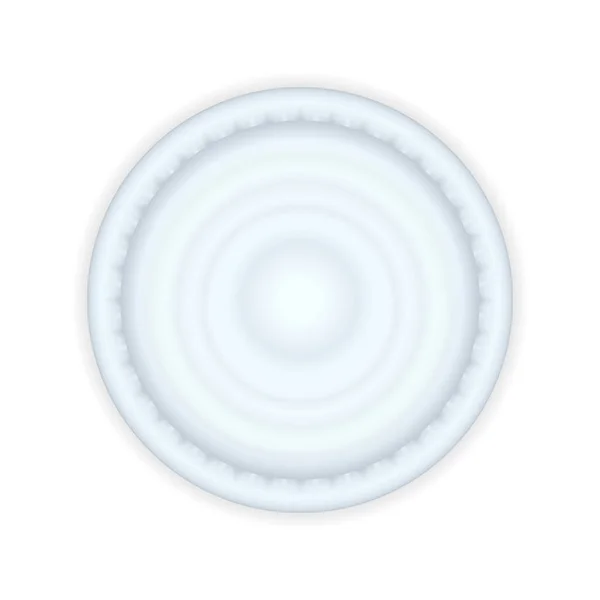 Préservatif Sur Fond Blanc Illustration Vectorielle — Image vectorielle