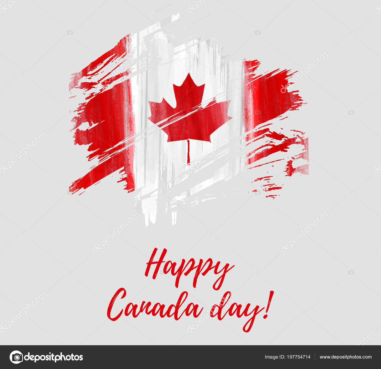 canada day background with maple leafs and canada flag happy