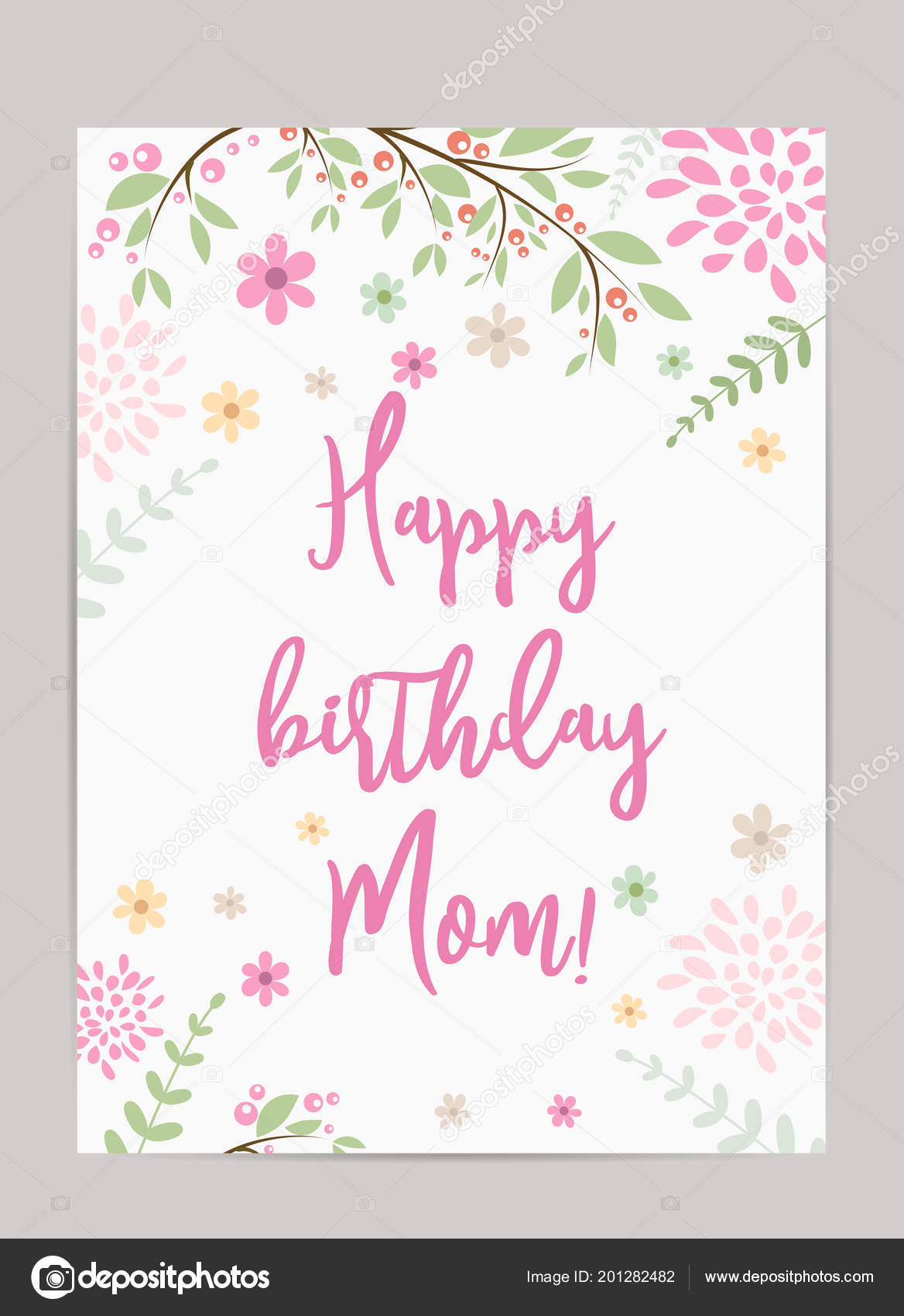 Joyeux Anniversaire Maman Carte