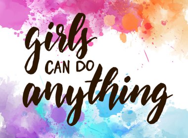 El ile yazılmış modern hat metin ile 