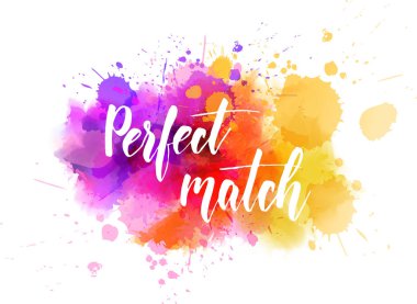 Mükemmel maç - el yazısı hat