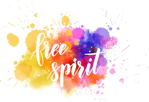 Free spirit — Stock Vector