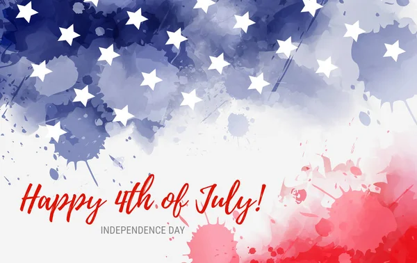 USA Jour férié de l'indépendance — Image vectorielle