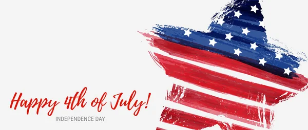 EE.UU. Vacaciones de día de independencia — Vector de stock