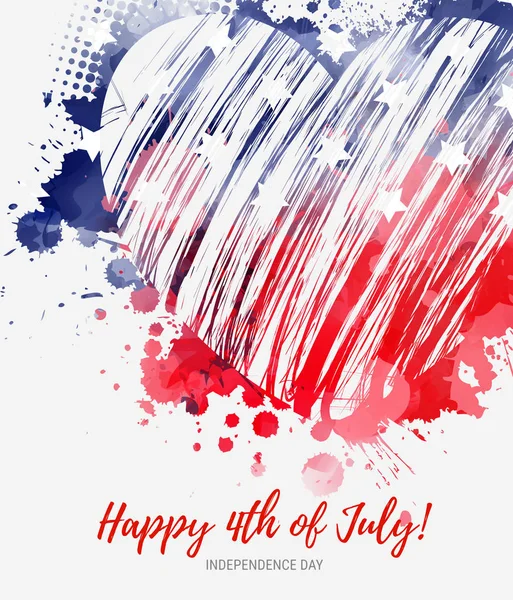 USA Jour férié de l'indépendance — Image vectorielle
