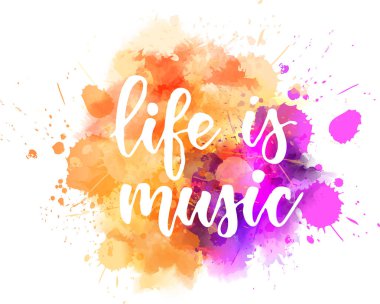 Hayat müzik yazısıdır