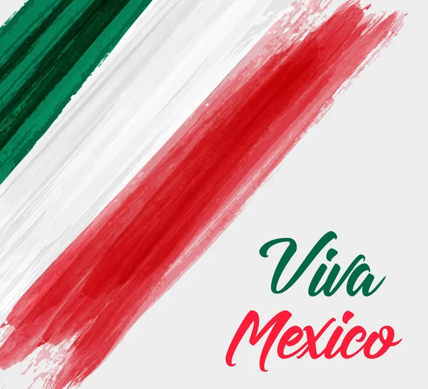 Viva México fundo feriado — Vetor de Stock