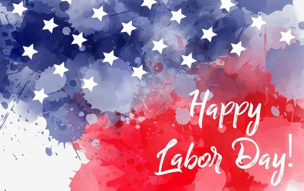 Happy Labor day — Stock Vector