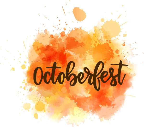 Letras de Octoberfest — Vector de stock