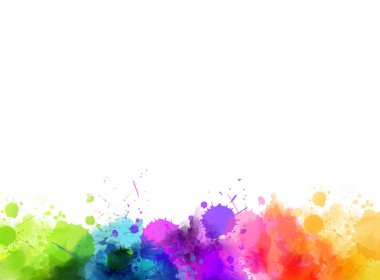 Waterocolor splash arka plan