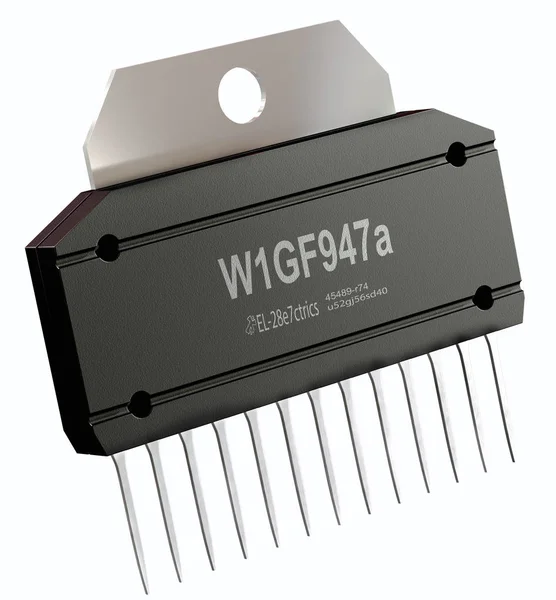 Circuito integrato o micro chip e nuove tecnologie su circuiti isolati . — Foto Stock