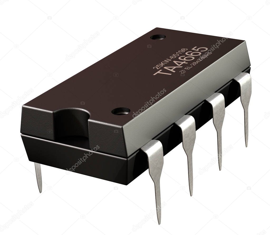 Integrated circuit or 8 pin micro chip and new information technologies.