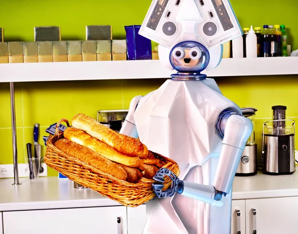 Robot yardım işinde işe. Yapay zeka yerine insanlar