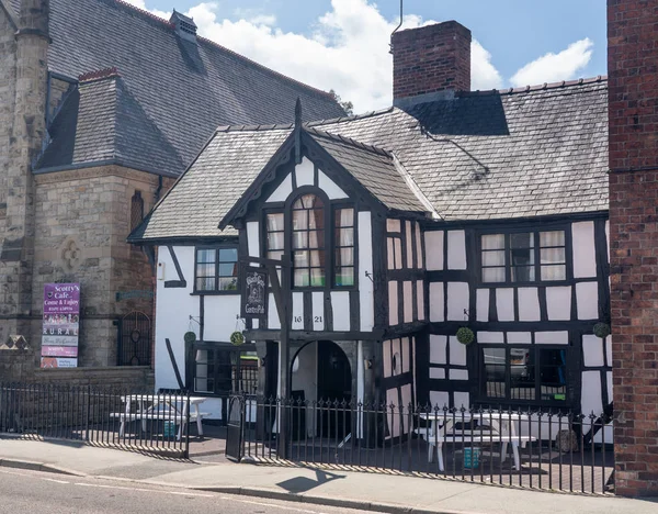 Svarta grinden Gastro pub i Oswestry Shropshire — Stockfoto