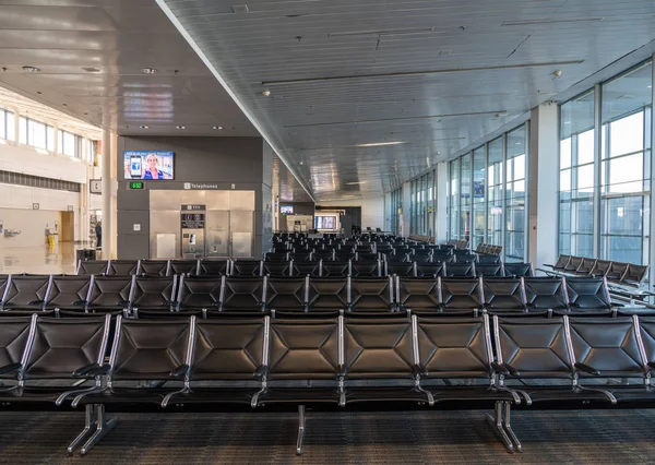 Terminal A no aeroporto de Washington Dulles — Fotografia de Stock
