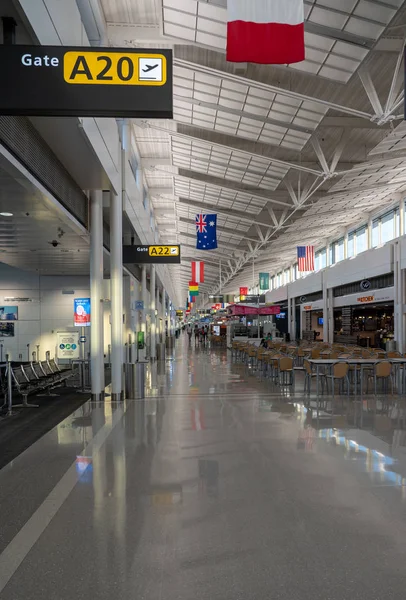 Terminal A del aeropuerto de Washington Dulles — Foto de Stock