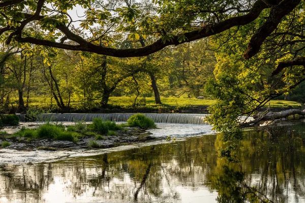 Hästskofallen utanför Llangollen i Wales — Stockfoto