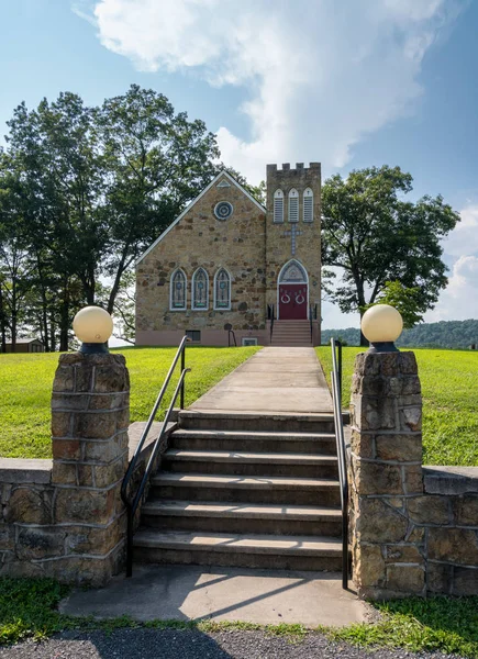 Góra Tabor United Methodist Church w stanie Maryland — Zdjęcie stockowe