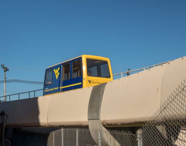 PRT araba Morgantown'dan Wv West Virginia Üniversitesi